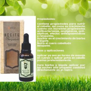 Aceite de Bergamota para Barba y Cabello KARICIA X 30 ml FOTO 4