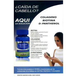 Colageno + Biotina y D-pantenol BADI X 90 Cap FOTO 3