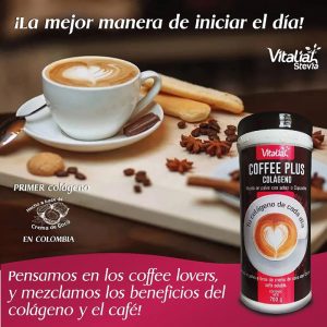 Colágeno con Cafe Coffe Plus VITALIAH X 700 g FOTO 3