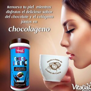 Colágeno con Cocoa CHOCOLAGENO VITALIAH X 700 g FOTO 2