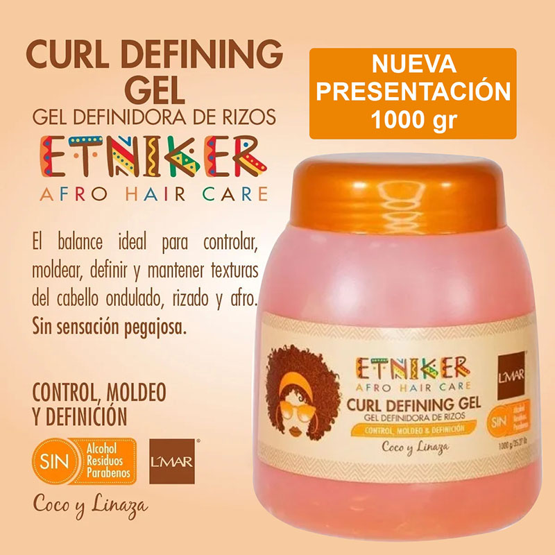 Gel Definidora Rizos ETNIKER LMAR X 1000 g - Imagen 2