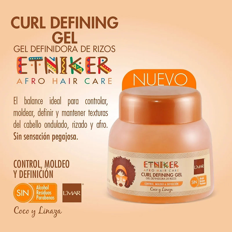 Gel Definidora Curl ETNIKER X 300 g - Imagen 2