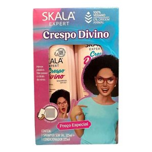 KIT Shampoo y Acondicionador DIVINO POTAO Crespo Divino SKALA X 325 ml