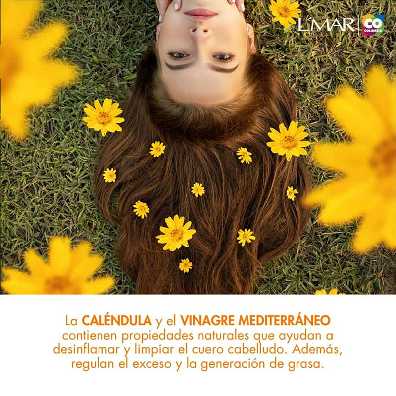 Shampoo Caléndula LMAR X 1000 ml - Imagen 3