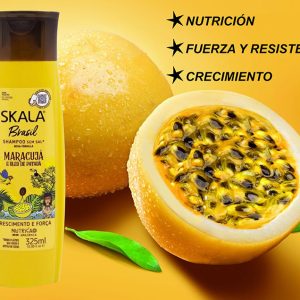Shampoo MARACUJÁ Y PATAUÁ Maracuya y Aceite de Oliva SKALA X 325 ml FOTO 2