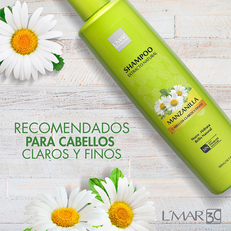 Shampoo Manzanilla LMAR X 500 ml - Imagen 2
