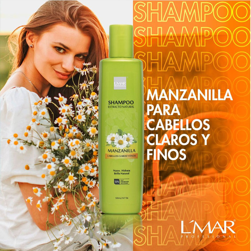 Shampoo Manzanilla LMAR X 500 ml - Imagen 3