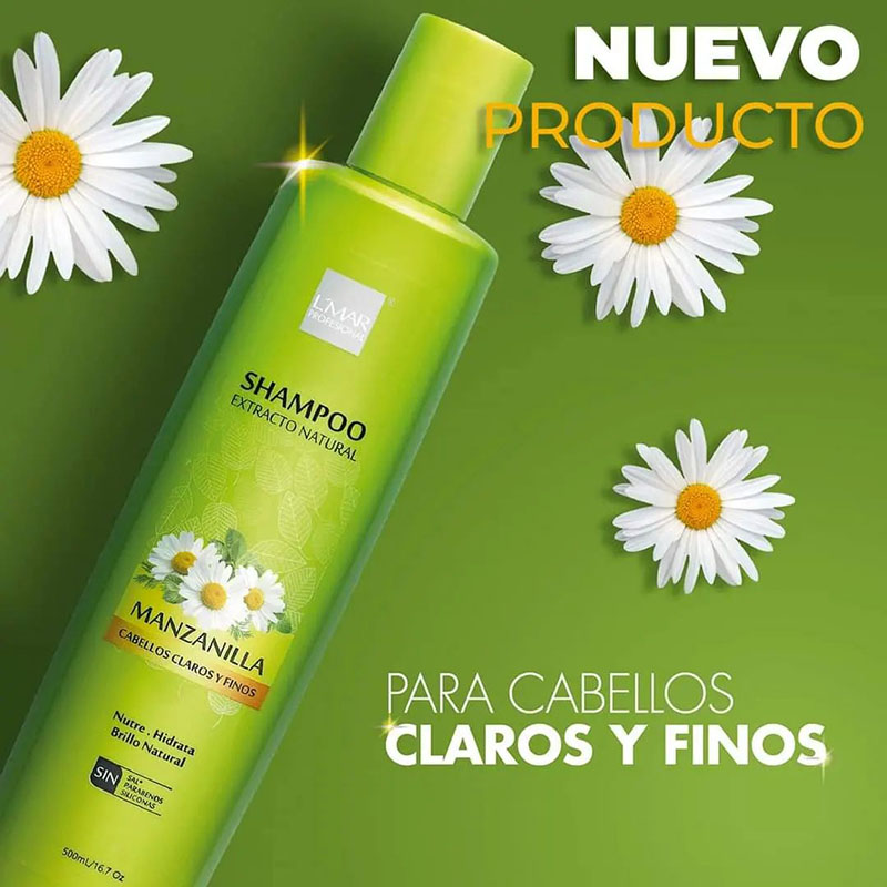 Shampoo Manzanilla LMAR X 500 ml - Imagen 4
