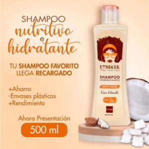 Shampoo Nutritivo ETNIKER LMAR X 500 ml FOTO 2