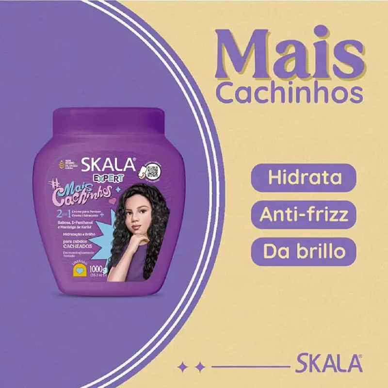 Crema de Tratamiento MAIS CACHINHOS KIDS SKALA X 1000 g - Imagen 2