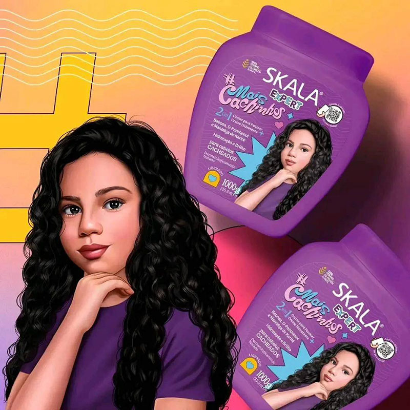 Crema de Tratamiento MAIS CACHINHOS KIDS SKALA X 1000 g - Imagen 4