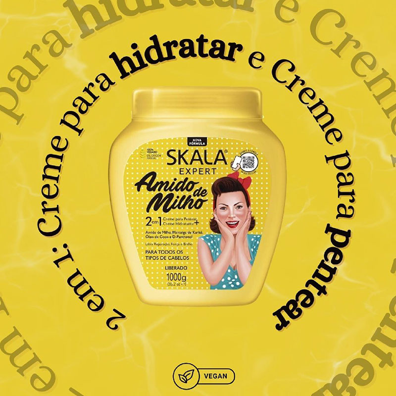 Crema de Tratamiento ALMIDÓN DE MAÍZ Amido de milho SKALA X 1000 g - Imagen 7