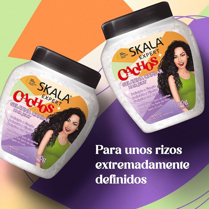Gel Capilar Gelatina CACHOS SKALA X 1000 g - Imagen 4