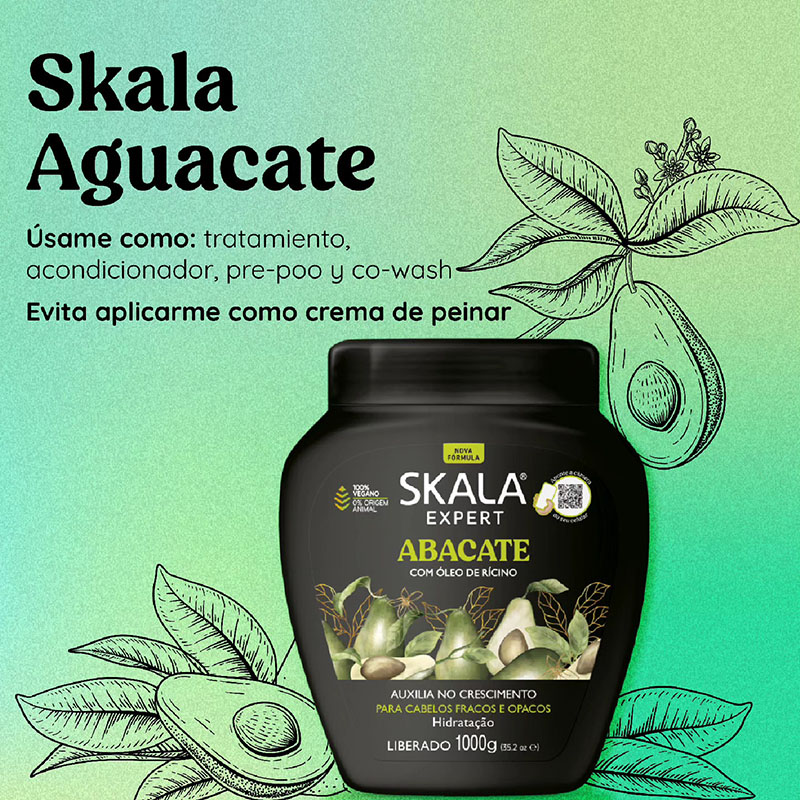 Tratamiento ABACATE Aguacate SKALA X 1000 g - Imagen 5