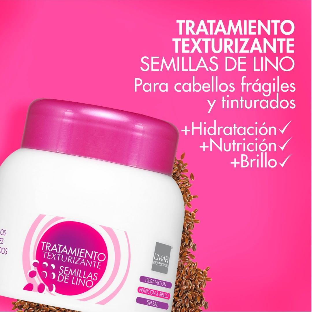 Tratamiento Texturizante SEMILLAS DE LINO LMAR X 570 g - Imagen 2