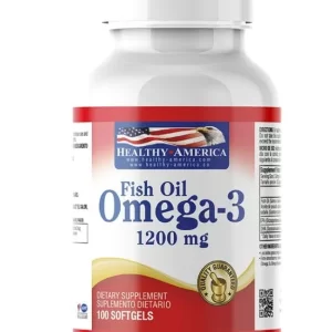 Omega 3 1200mg Healthy America X 100 Cap