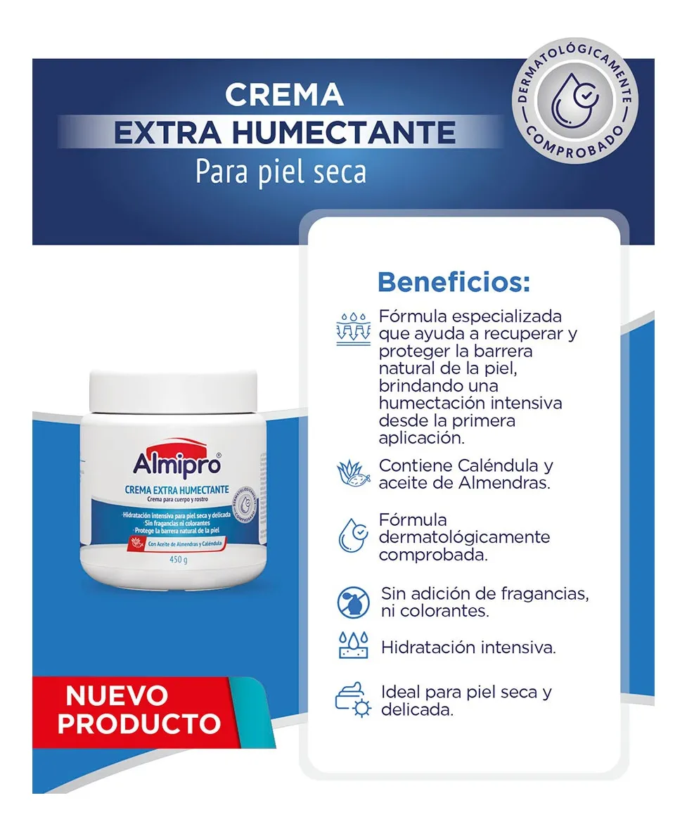 Crema Extrahumectante ALMIPRO X 450 g - Imagen 2