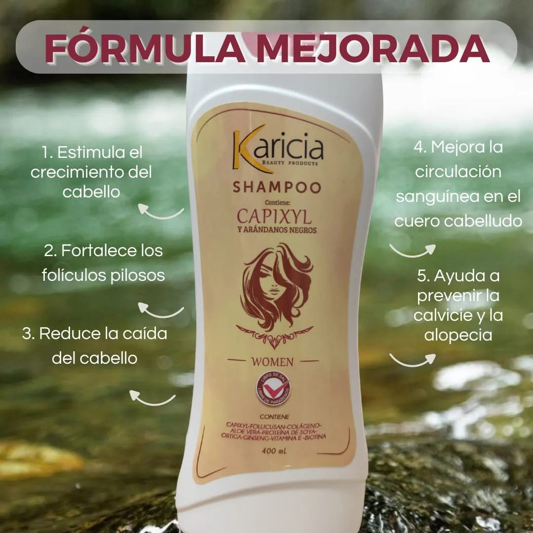 Shampoo Crecimiento Karicia - Imagen 4