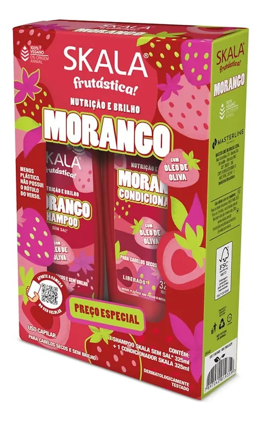 Skala Frutástica Morango Kit