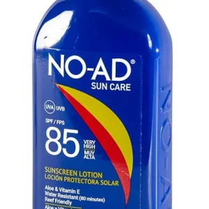 Protector Solar No-Ad SPF 85 475ml Alta Protección Resistente al Agua