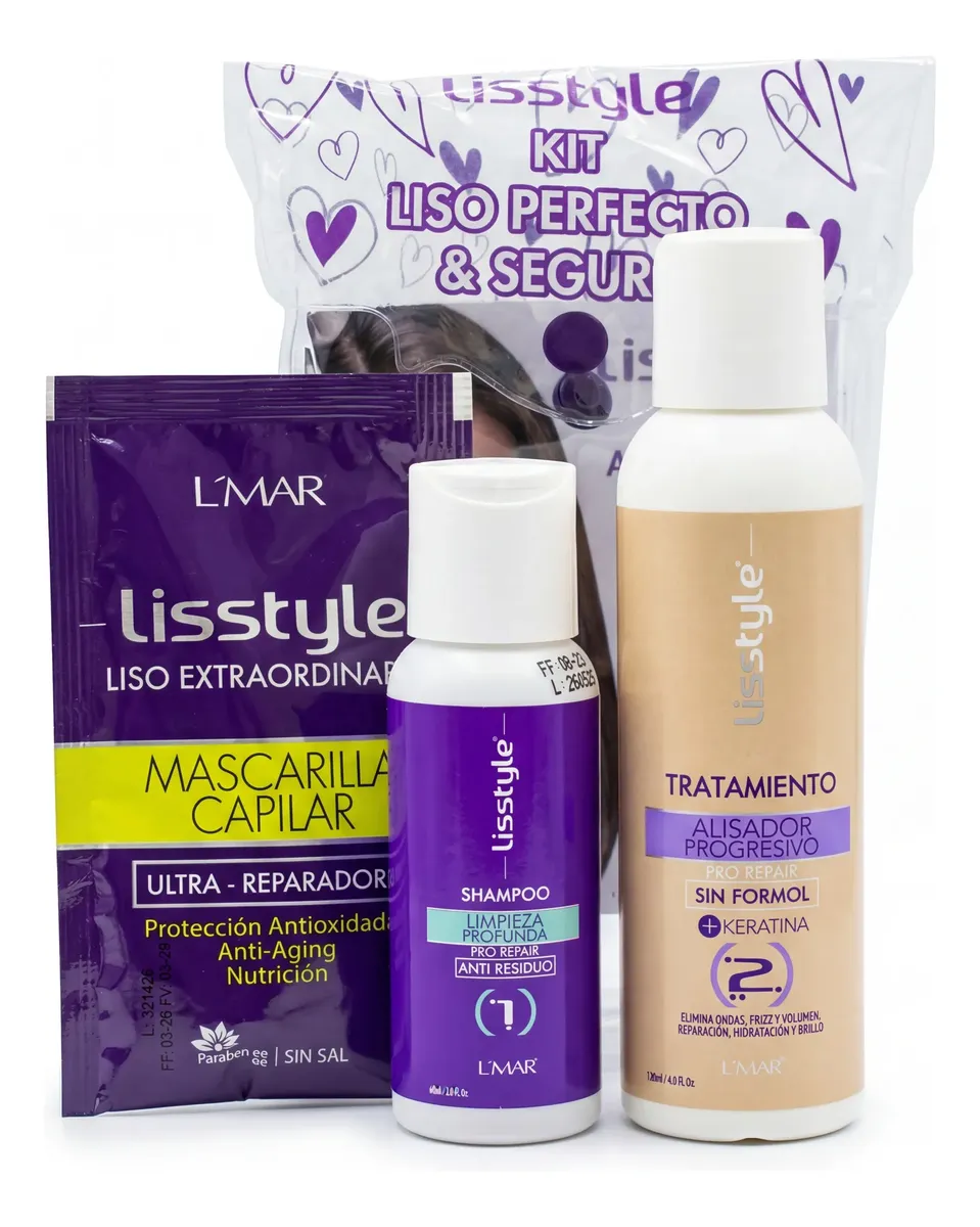Tratamiento Alisador Progresivo Lmar Lisstyle - 120ml - Imagen 2