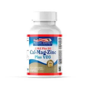 Calcio-magnesio-zinc- vitamina D3 X 90 cap Healthy America