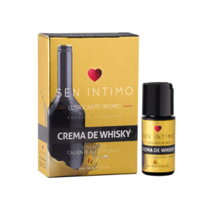 Lubricante intimo Crema de Whisky Electrizante Sen Intimo x 30ml