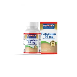 Potassium(potasio) 99mg X 100 Tab Healthy America
