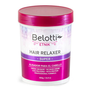 Crema Alisadora Hair Relaxer Super Etnik Belotti 450g